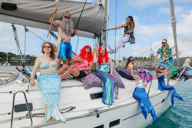 2025 Hamilton Island Race Week - Mermaids and mermen on Matilda V - photo © Salty Dingo