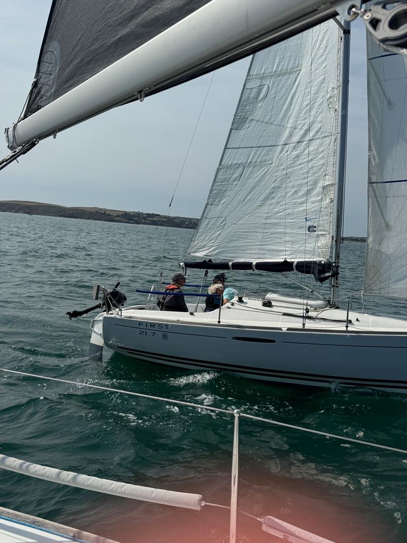 Abersoch Keelboat Week 2025 photo copyright Charlotte Pinnington & Harry Fildes taken at South Caernarvonshire Yacht Club and featuring the IRC class