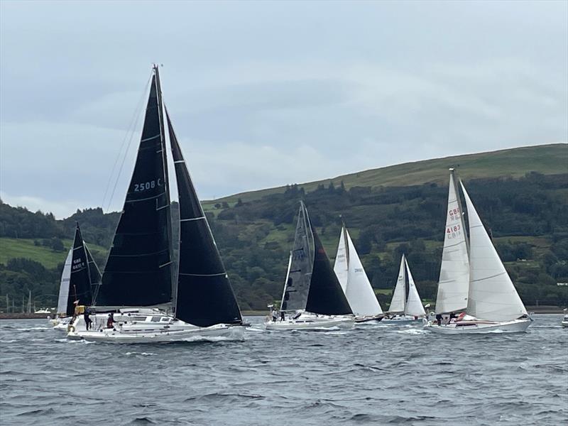 Largs Regatta Festival Scottish Two Handed Race 2025 photo copyright Marc Turner taken at Largs Sailing Club and featuring the IRC class