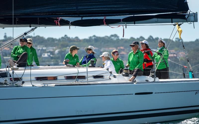 6th annual Ladies of the Sea Coaching Regatta photo copyright Fynn Sprott @ SprottMedia taken at Royal Sydney Yacht Squadron and featuring the IRC class