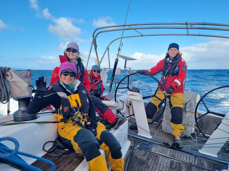 Happy faces on Wings - 2025 Sydney to Auckland Ocean Race - photo © Wings