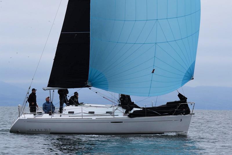 Dave Eddowes' First 31.7 Quattro -  Pwllheli Autumn challenge series photo copyright Gerallt Williams taken at Pwllheli Sailing Club and featuring the IRC class