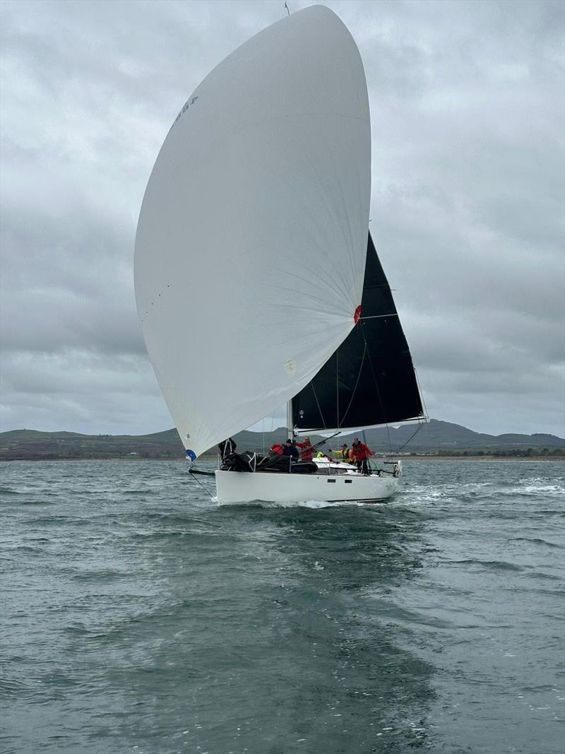 Pwllheli Autumn Challenge Series Finale - Mojito, recovered after an earlier kite drop in the water - photo © Chris Jones on Mojito Bach