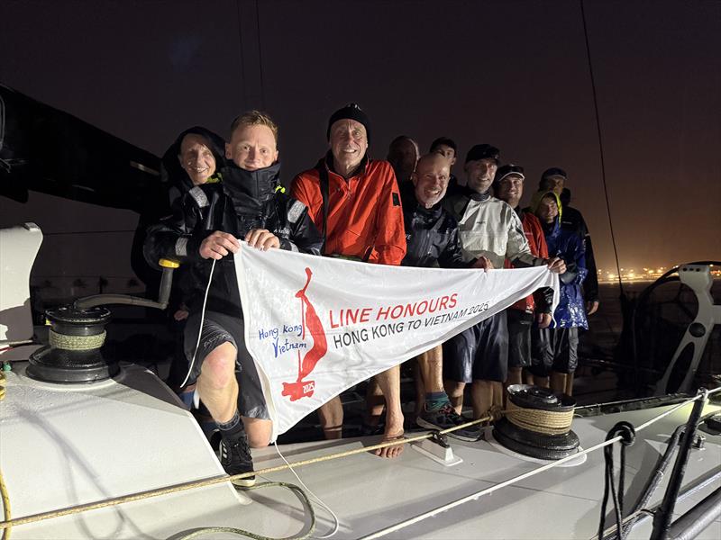 Alive Line Honours - Hong Kong to Vietnam Rally 2025 - photo © RHKYC / Ailsa Angus