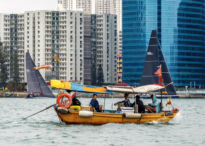 Hong Kong to Vietnam Rally 2025. Local spectator boat photo copyright RHKYC / Guy Nowell taken at Royal Hong Kong Yacht Club and featuring the IRC class