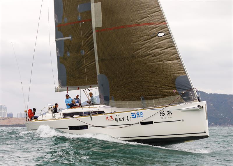 Hong Kong to Vietnam Rally 2025. Tong Ran heads for the open sea - photo © RHKYC / Guy Nowell