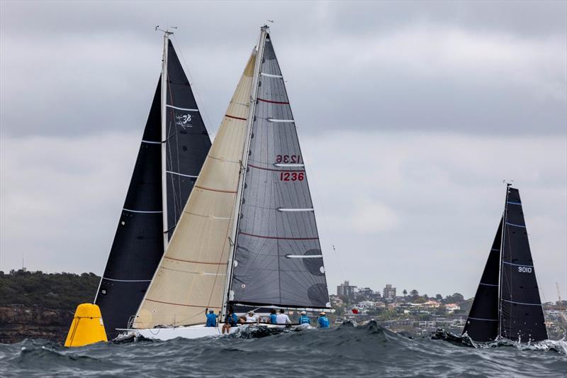 Local Hero amid the action at the SHR in March photo copyright Andrea Francolini, MHYC taken at Middle Harbour Yacht Club and featuring the IRC class