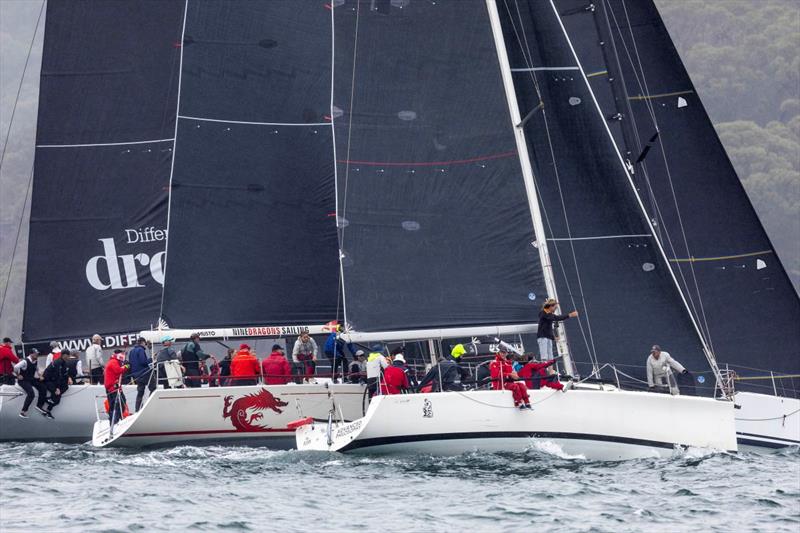 Aggressive Division 1 start last year - Sydney Short Ocean Racing Championship photo copyright Andrea Francolini, MHYC taken at Middle Harbour Yacht Club and featuring the IRC class