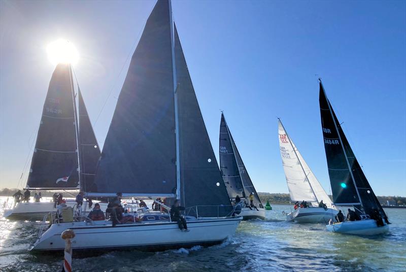 Autumn Series at Medway YC photo copyright Catherine Gore taken at Medway Yacht Club and featuring the IRC class