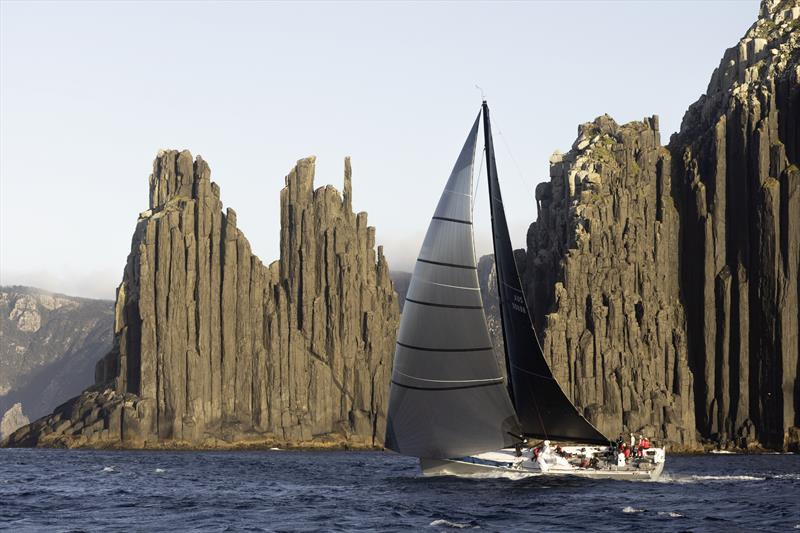 No Limit - Rounding Tasman Island - Day 4 - Rolex Sydney Hobart Race - December 29, 2025 - photo © CYCA | Andrea Francolini