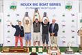 Rolex Big Boat Series podium &copy; St. Francis Yacht Club