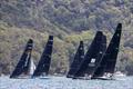 Super 40s slog it out last year - Pantaenius Pittwater Regatta &copy; Andrea Francolini, RPAYC