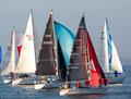 JOG Cowes to St Vaast Race Start &copy; Martin Augustus / www.sailingimages.co.uk