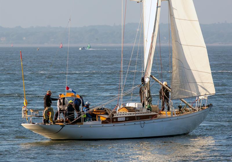 JOG Cowes to St Vaast Race Start photo copyright Martin Augustus / www.sailingimages.co.uk taken at Junior Offshore Group and featuring the IRC class