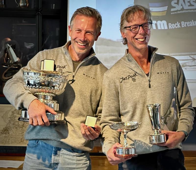 Diederik Forma's Dutch JPK 1030 Jetpack, racing double-handed with Martijn Graafmans, secured overall victory in the 2026 North Sea Race photo copyright Team Jetpack taken at Royal Harwich Yacht Club and featuring the IRC class
