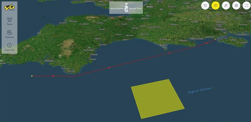 RORC Myth of Malham Race tracking - photo © RORC