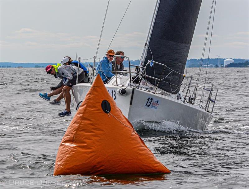 2019 J 105 North American Championship photo copyright Bruce Durkee taken at Corinthian Yacht Club and featuring the J105 class