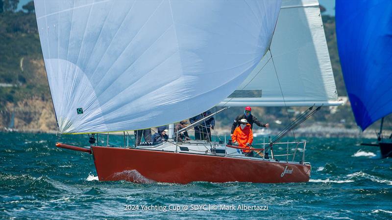 2024 SDYC Yachting Cup photo copyright Mark Albertazzi taken at San Diego Yacht Club and featuring the J105 class