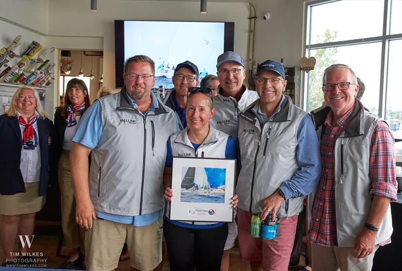 2024 J105 North American Championship prize-giving photo copyright Tim Wilkes Photography taken at Edgewater Yacht Club and featuring the J105 class