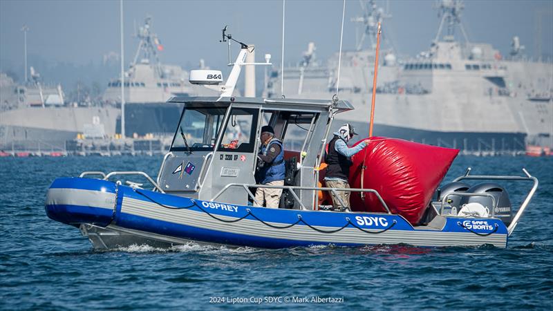 2024 Lipton Cup photo copyright Mark Albertazzi taken at San Diego Yacht Club and featuring the J105 class