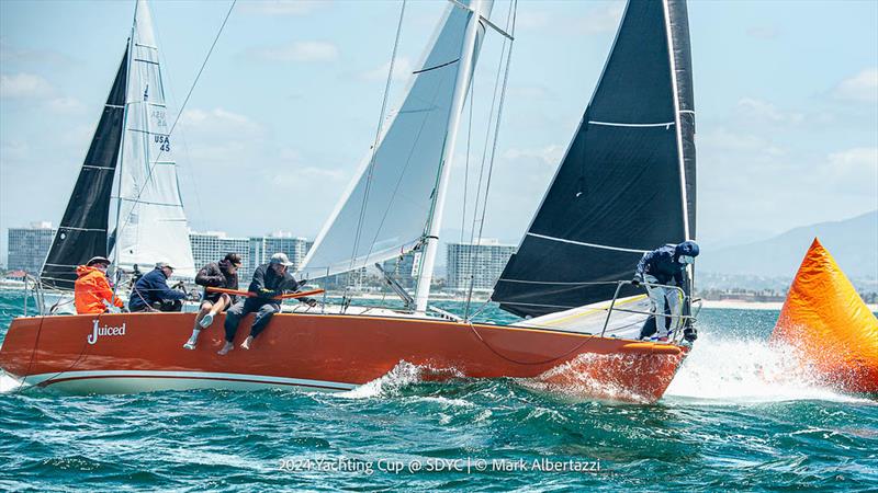 2024 Yachting Cup photo copyright Mark Albertazzi taken at San Diego Yacht Club and featuring the J105 class