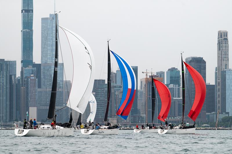 116th Chicago Yacht Club Race to Mackinac presented by Wintrust photo copyright Anna Suslova Media taken at Chicago Yacht Club and featuring the J105 class