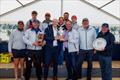 Ireland's Brian Hall and the crew of his Jura Scottish Series winning J/109 'Something Else' with Matt Sinclair, Commercial Director of Whyte & Mackay © Andrew Wallace Photography