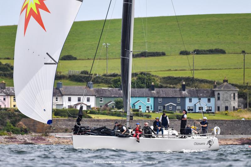 J/109 Chimaera - 2024 Volvo Cork Week - Day 3 photo copyright James Tomlinson taken at Royal Cork Yacht Club and featuring the J109 class