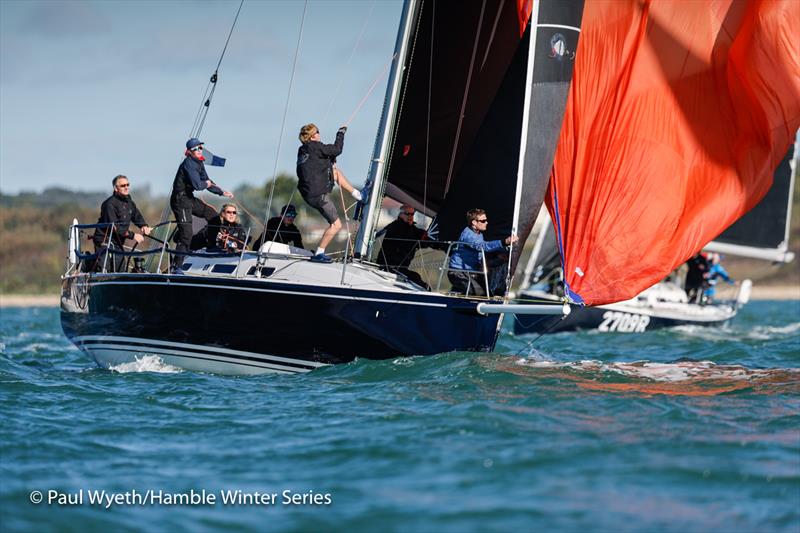 Jago, J109 during the Hamble Winter Series  - photo © Paul Wyeth / HWS