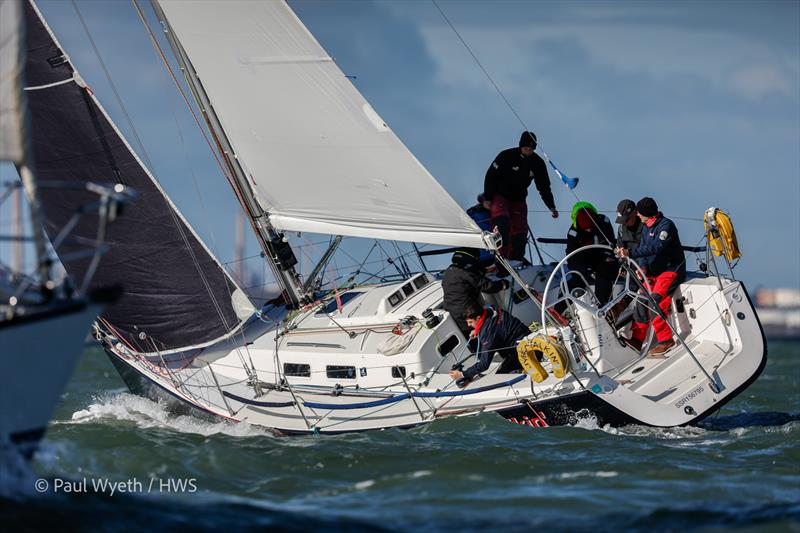 Jybe Talkin - Hamble Winter Series - photo © Paul Wyeth / www.pwpictures.com