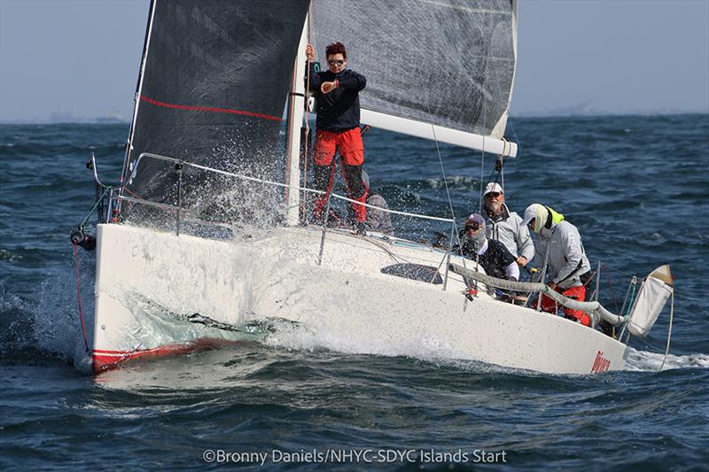 2025 Islands Race Overall and Class E winners, Doug & Jack Jorgensen on the J/111 Picosa - photo © Bronny Daniels