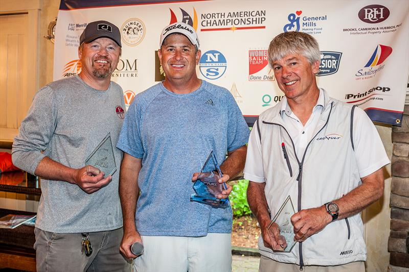 Chad Olness, 2nd place - 2019 J/22 North American Championship photo copyright Holly Jo Anderson taken at Wayzata Yacht Club and featuring the J/22 class