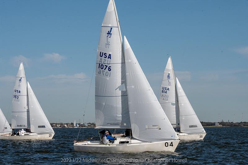 2022 J/22 Midwinter Championship Race Day 1 - photo © Christopher Howell