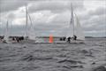 Il Riccio leading Hard on Port during race 5 of the 2022 Irish J24 Northern Championships  © LEYC