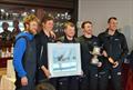 The Headcase team win the J/24 Irish Championship 2024 © JP Mccaldin