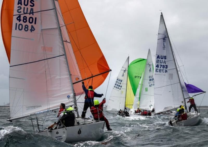 Australian J/24 Nationals photo copyright Marg's Yacht Photos taken at Cronulla Sailing Club and featuring the J/24 class