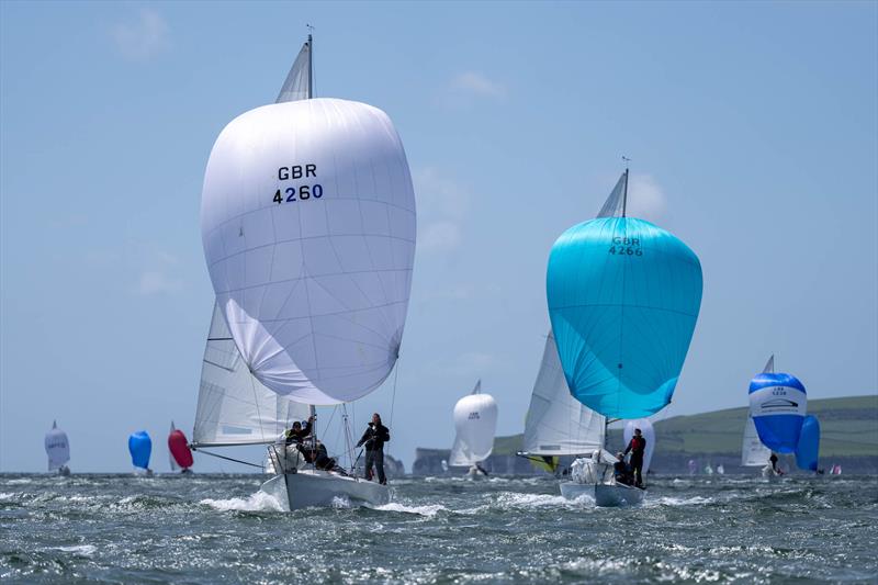 2024 International Paint Poole Regatta Day 2 photo copyright Ian Roman / International Paint Poole Regatta taken at Parkstone Yacht Club and featuring the J/24 class