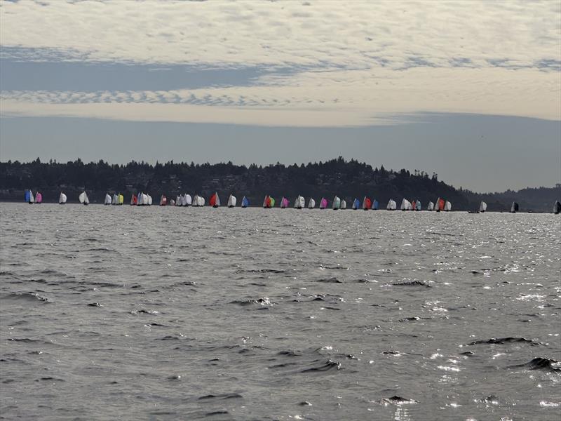 Racecourse action at the 2024 Beecher's Handmade Cheese J/24 World Championship - photo © David Schmidt