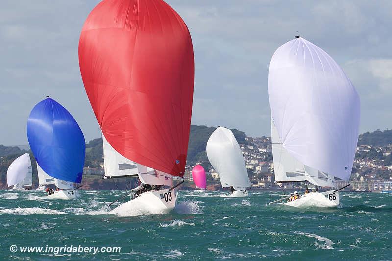 Darwin Escapes 2019 J/70 Worlds at Torbay day 3 photo copyright Ingrid Abery / www.ingridabery.com taken at Royal Torbay Yacht Club and featuring the J70 class