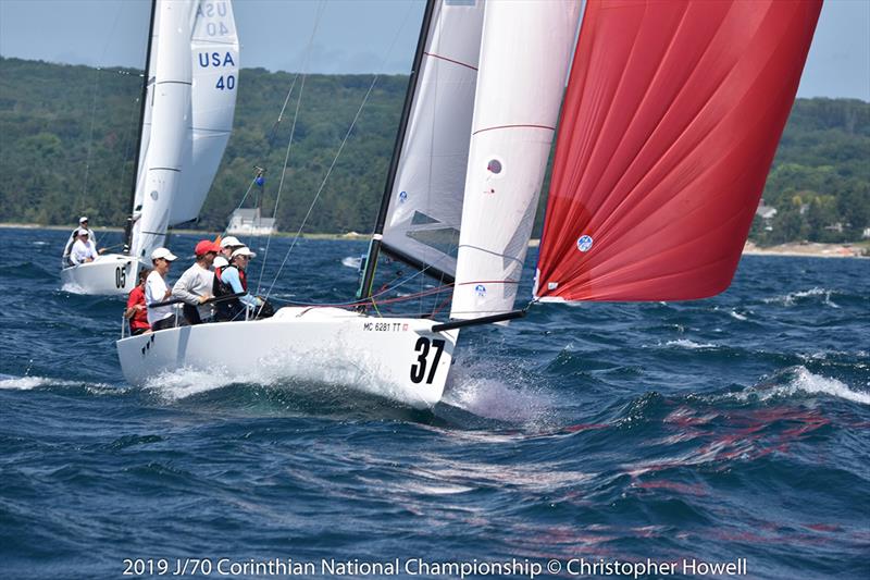 2019 J 70 Corinthian National Championship - Final Day photo copyright Christopher Howell taken at Little Traverse Yacht Club and featuring the J70 class