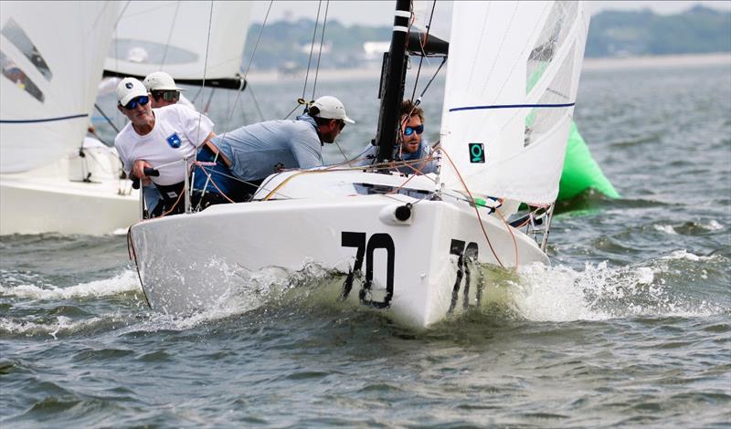 The City of Charleston Trophy winner Doug Newhouse - Charleston Race Week at Patriots Point - photo © Priscilla Parker / CRW 2024