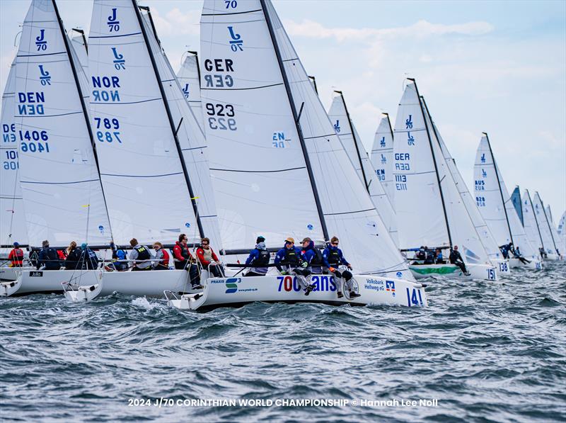 2024 J/70 Corinthian World Championship - photo © Hannah Lee Noll