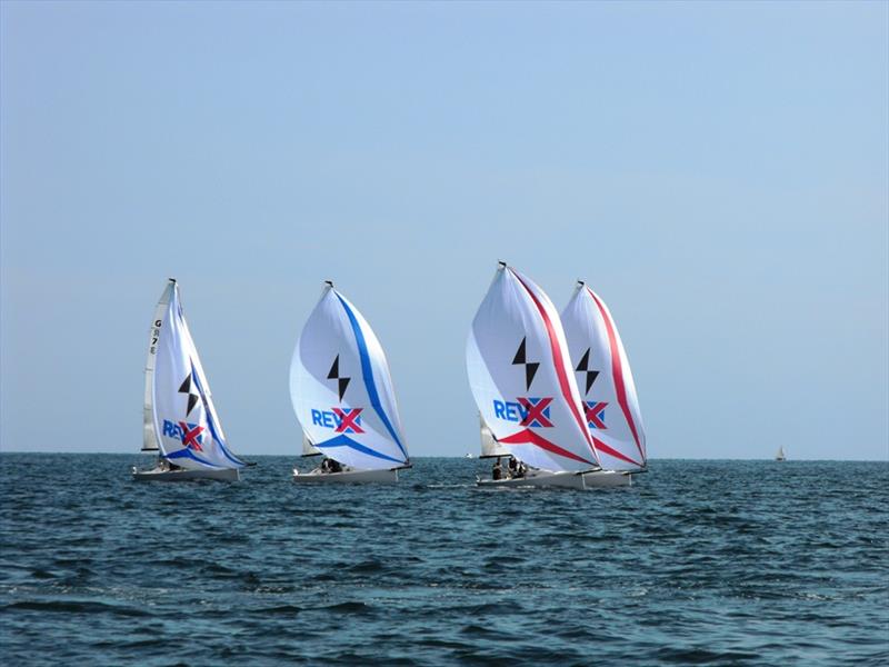 Bembridge J70 Regatta photo copyright Mike Samuelson taken at Bembridge Sailing Club and featuring the J70 class