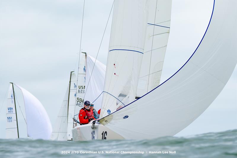 J/70 Corinthian US National Championship 2024 - photo © Hannah Lee Noll