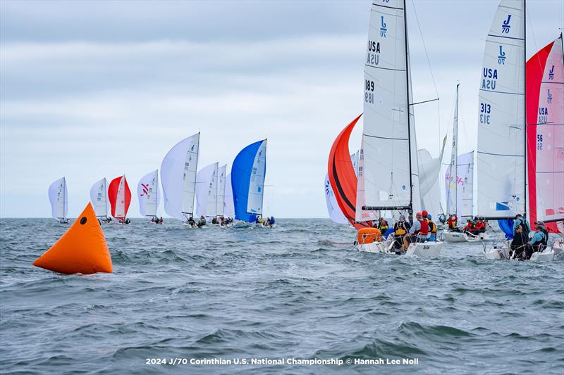 J/70 Corinthian US National Championship 2024 photo copyright Hannah Lee Noll taken at Corinthian Yacht Club of Cape May and featuring the J70 class