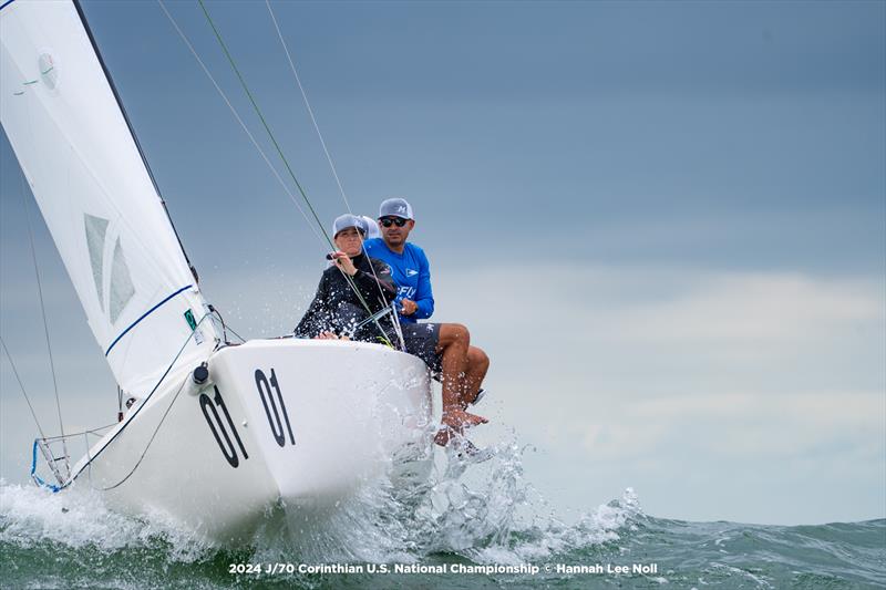 J/70 Corinthian US National Championship 2024 photo copyright Hannah Lee Noll taken at Corinthian Yacht Club of Cape May and featuring the J70 class