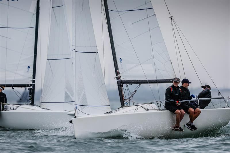 J/70s in the Royal Thames YC Annual Regatta, Grand Slam series and RORC Vice Admiral's Cup photo copyright Paul Wyeth / www.pwpictures.com taken at Royal Thames Yacht Club and featuring the J70 class