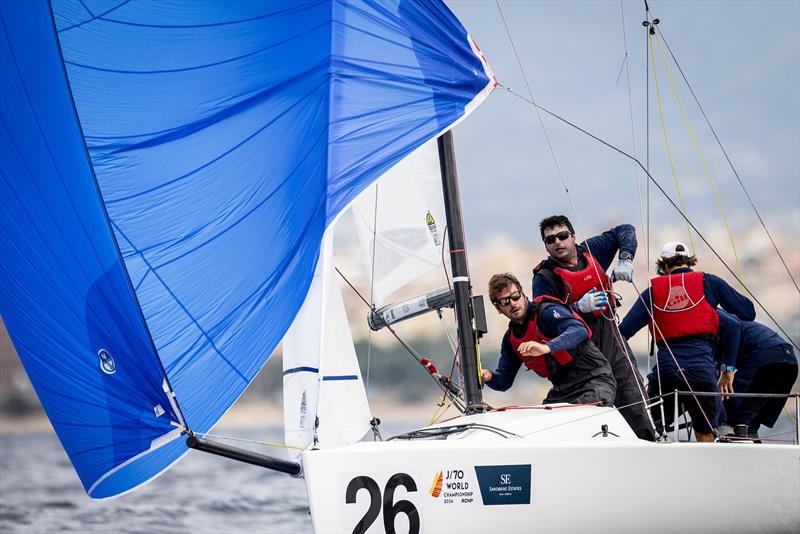 Mindset (BRA), second overall in the Sandberg Estates J/70 Worlds in Palma photo copyright SailingShots by María Muiña taken at Real Club Náutico de Palma and featuring the J70 class