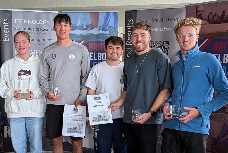 Waldringfield Wasps win the British Keelboat League final 2024 photo copyright Kerry Richardson / Royal Southern YC taken at Royal Southern Yacht Club and featuring the J70 class