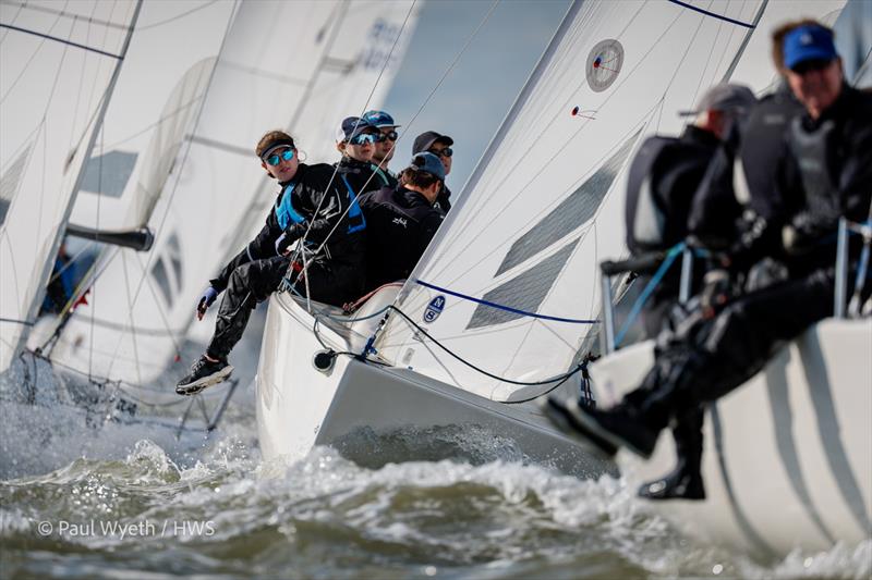 RTYC2, J70 during Hamble Winter Series 2024 Race Week 1 - photo © Paul Wyeth / HWS